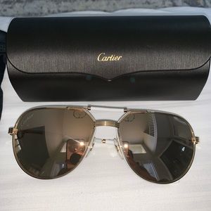 Authentic Mens Cartier Sunglasses